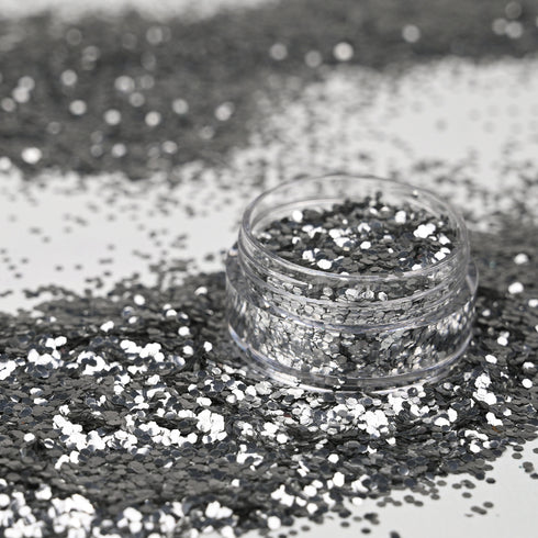 NM pure Glitter Silver L
